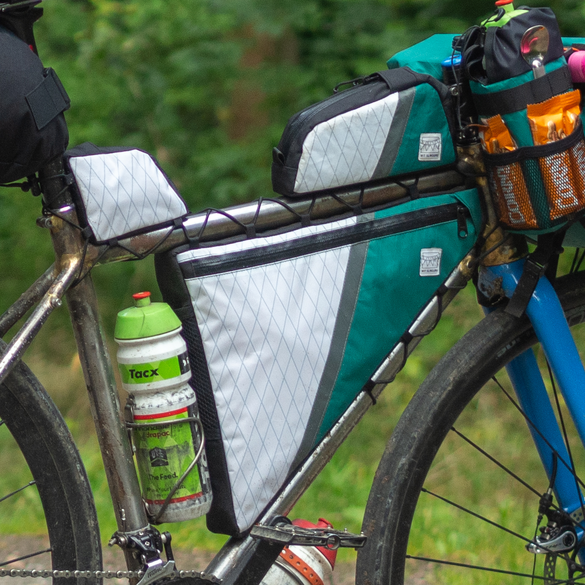 half frame bag bike